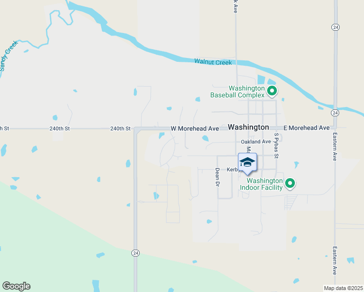 map of restaurants, bars, coffee shops, grocery stores, and more near 104 Kyle Court in Washington