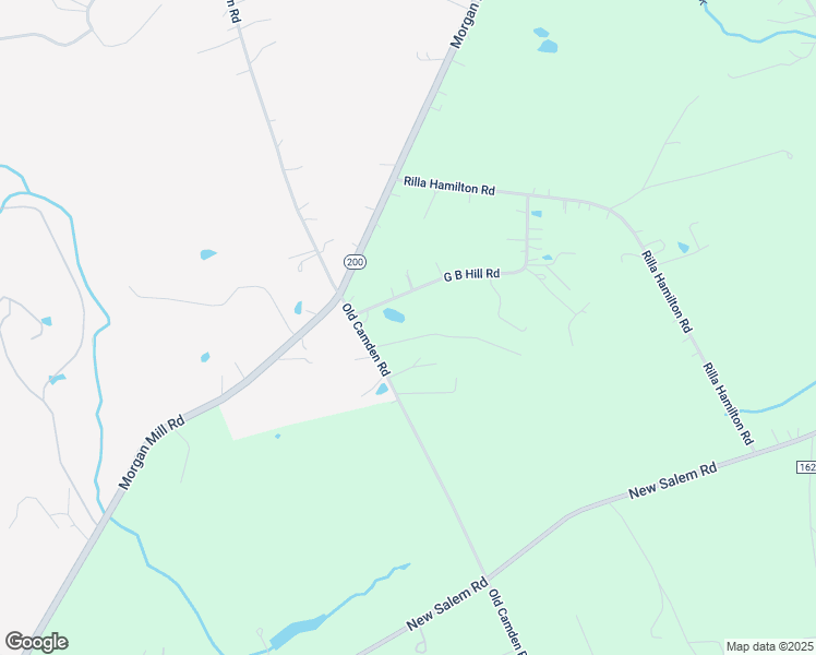 map of restaurants, bars, coffee shops, grocery stores, and more near 3014 Old Camden Road in Monroe