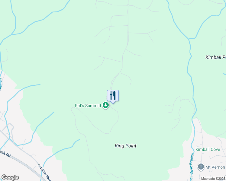 map of restaurants, bars, coffee shops, grocery stores, and more near 1705 Jasper Highlands Blvd in Jasper