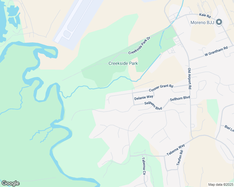 map of restaurants, bars, coffee shops, grocery stores, and more near 414 Conner Grant Road in New Bern