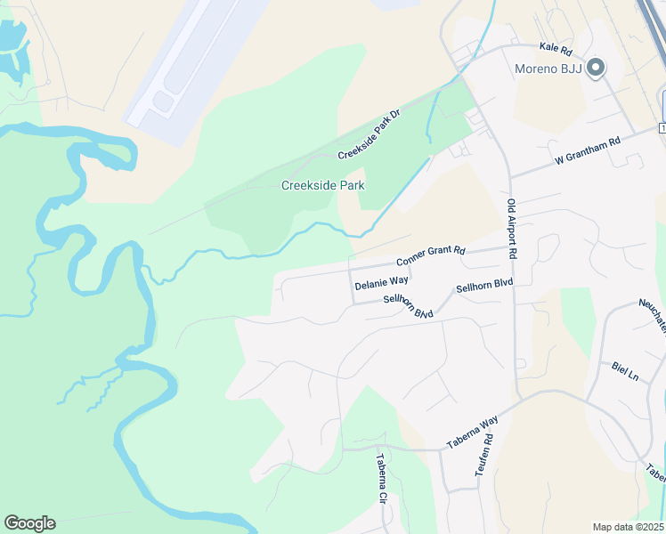 map of restaurants, bars, coffee shops, grocery stores, and more near 404 Conner Grant Road in New Bern