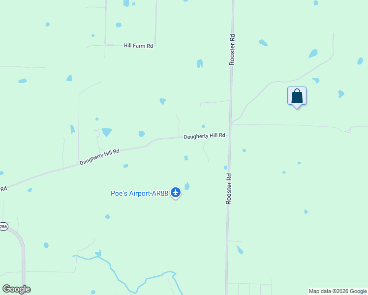 map of restaurants, bars, coffee shops, grocery stores, and more near 124 Daugherty Hill Road in Conway