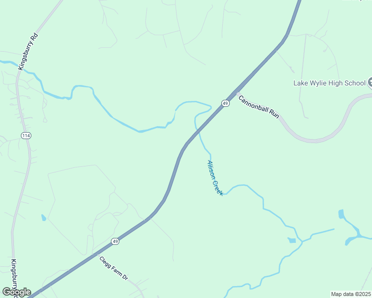 map of restaurants, bars, coffee shops, grocery stores, and more near 4154 Charlotte Highway in Clover
