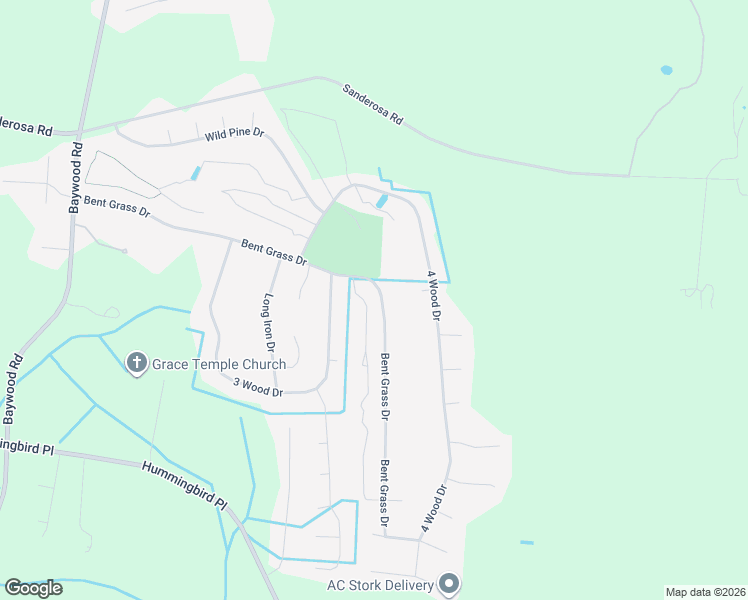 map of restaurants, bars, coffee shops, grocery stores, and more near 4414 Bent Grass Drive in Fayetteville