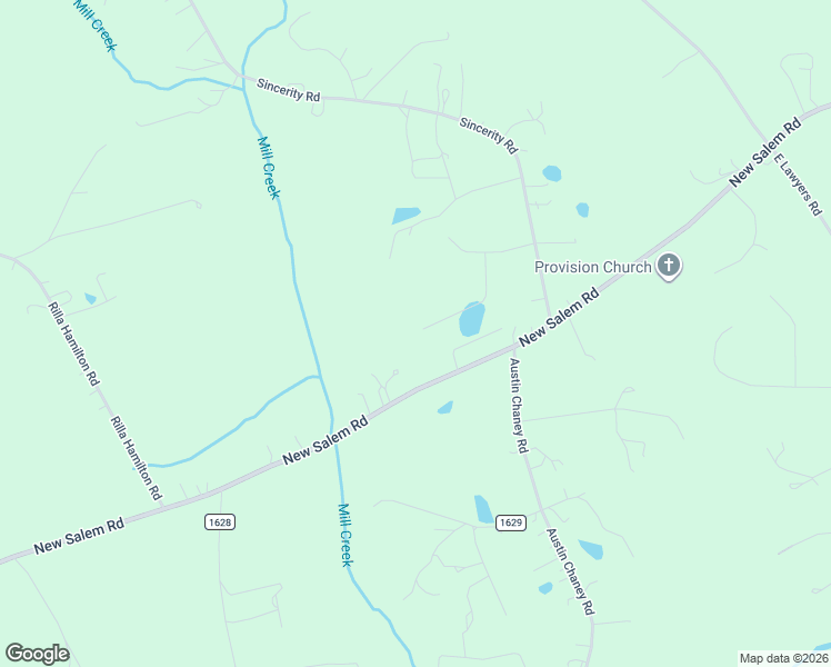 map of restaurants, bars, coffee shops, grocery stores, and more near 2511 New Salem Road in Monroe