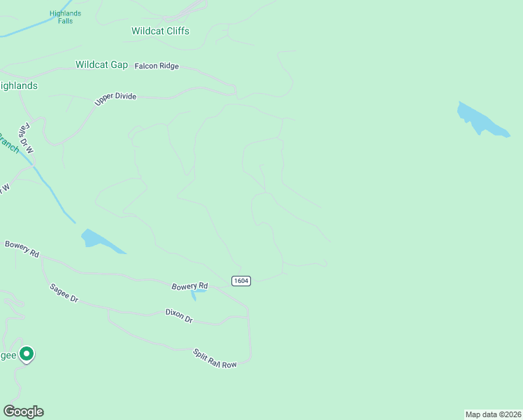 map of restaurants, bars, coffee shops, grocery stores, and more near 1821 Bowery Road in Highlands