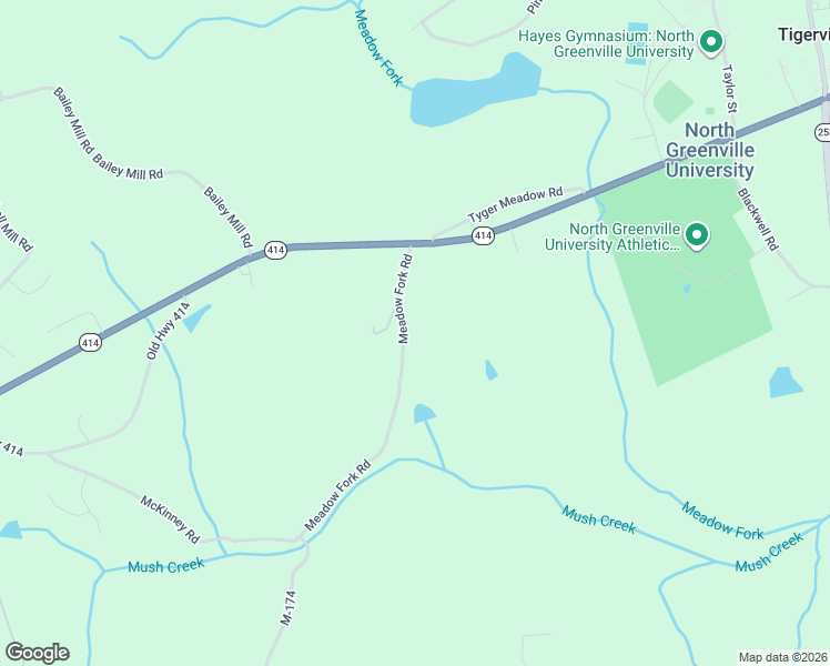 map of restaurants, bars, coffee shops, grocery stores, and more near 300 Meadow Fork Road in Travelers Rest