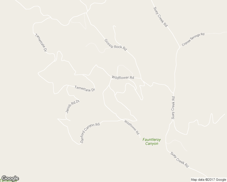 map of restaurants, bars, coffee shops, grocery stores, and more near 10050 Wildflower Road in Santa Maria