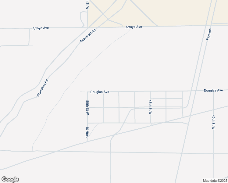 map of restaurants, bars, coffee shops, grocery stores, and more near Douglas Avenue in Mojave
