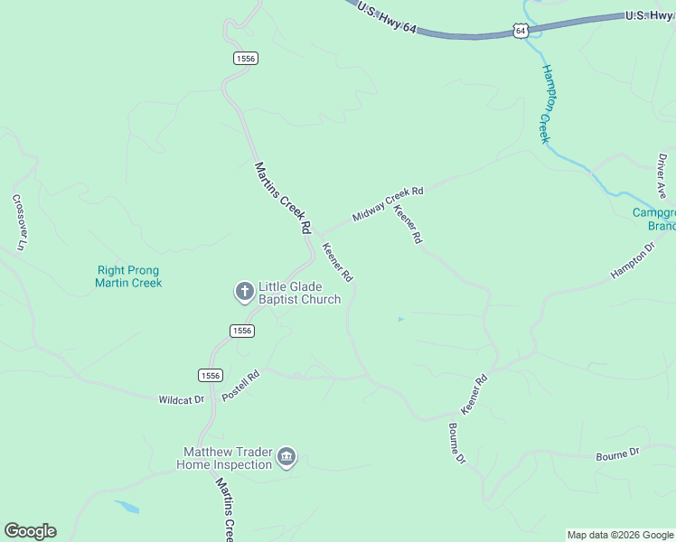 map of restaurants, bars, coffee shops, grocery stores, and more near 128 Keener Road in Murphy