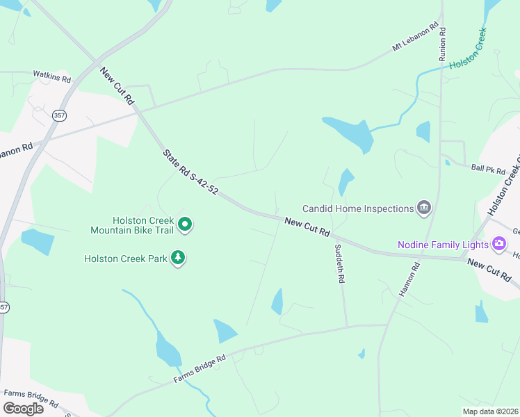 map of restaurants, bars, coffee shops, grocery stores, and more near 7520 New Cut Road in Inman