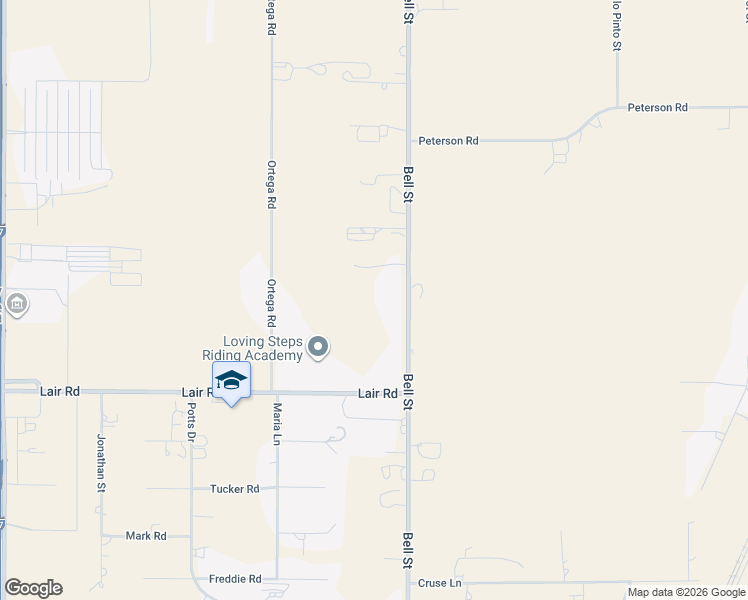 map of restaurants, bars, coffee shops, grocery stores, and more near 14410 Bell Street in Amarillo