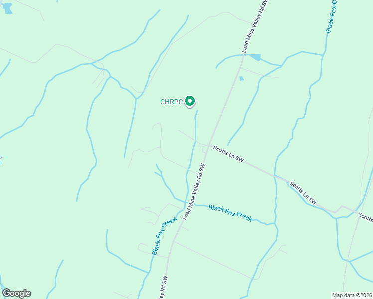 map of restaurants, bars, coffee shops, grocery stores, and more near 2550 Lead Mine Valley Road Southwest in Cleveland