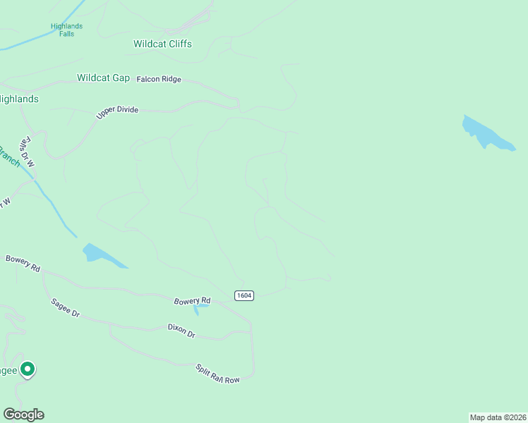 map of restaurants, bars, coffee shops, grocery stores, and more near 1821 Bowery Road in Highlands