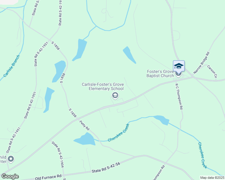map of restaurants, bars, coffee shops, grocery stores, and more near 625 South 191 in Chesnee