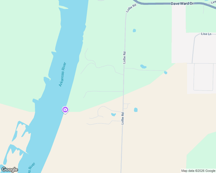 map of restaurants, bars, coffee shops, grocery stores, and more near 1281 Lollie Road in Conway