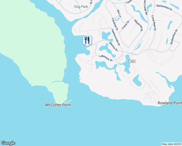 map of restaurants, bars, coffee shops, grocery stores, and more near 9132 Riverview Drive in New Bern