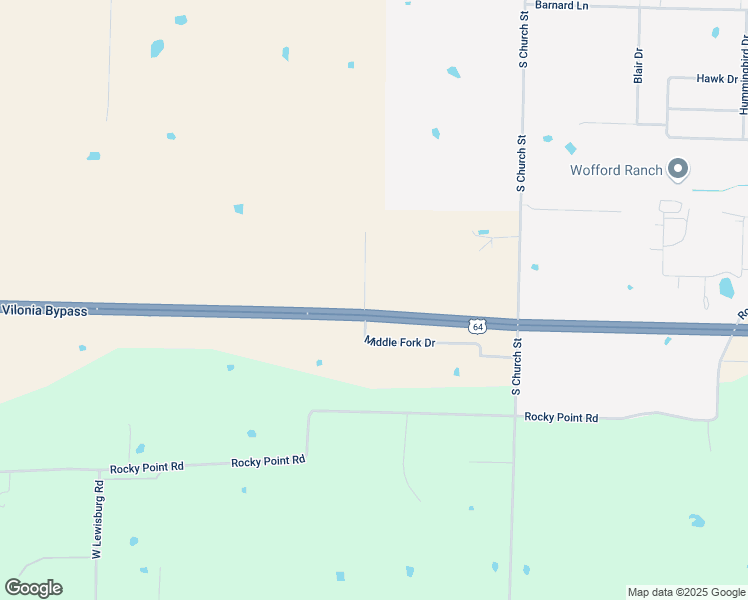 map of restaurants, bars, coffee shops, grocery stores, and more near 26 Middle Fork Drive in Vilonia