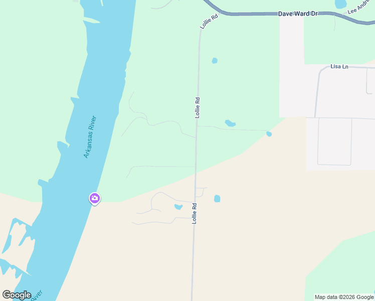 map of restaurants, bars, coffee shops, grocery stores, and more near 1267 Lollie Road in Conway