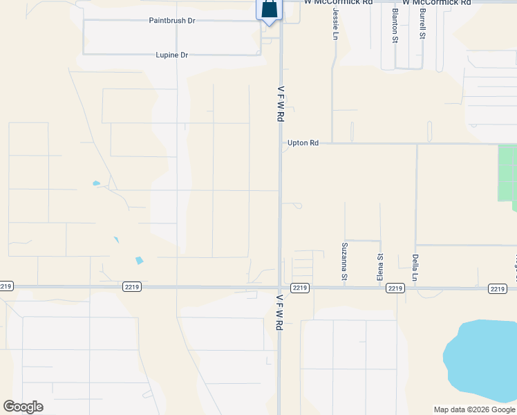 map of restaurants, bars, coffee shops, grocery stores, and more near 14200-14298 V F W Road in Amarillo