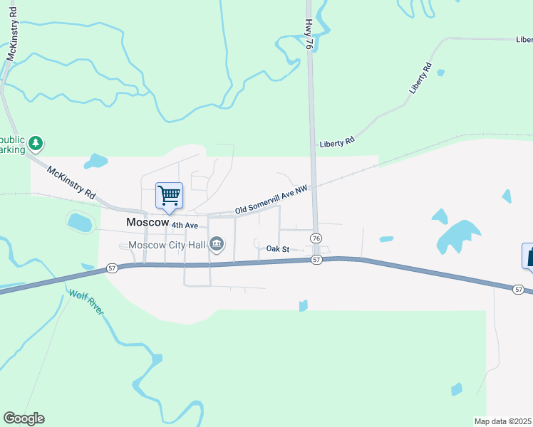 map of restaurants, bars, coffee shops, grocery stores, and more near 15 Irvin Street in Moscow