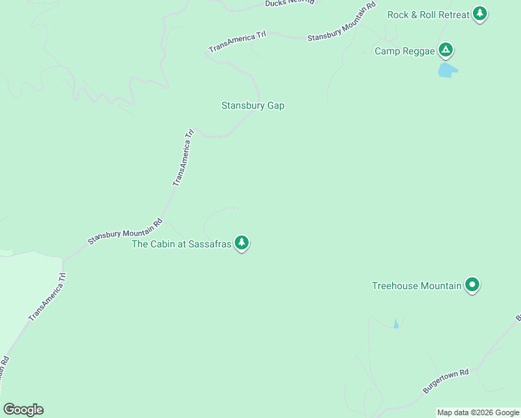 map of restaurants, bars, coffee shops, grocery stores, and more near 266 Sassasfras Ridge Road in Turtletown