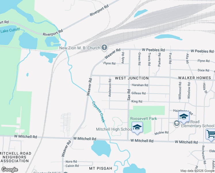 map of restaurants, bars, coffee shops, grocery stores, and more near 773 Harahan Road in Memphis