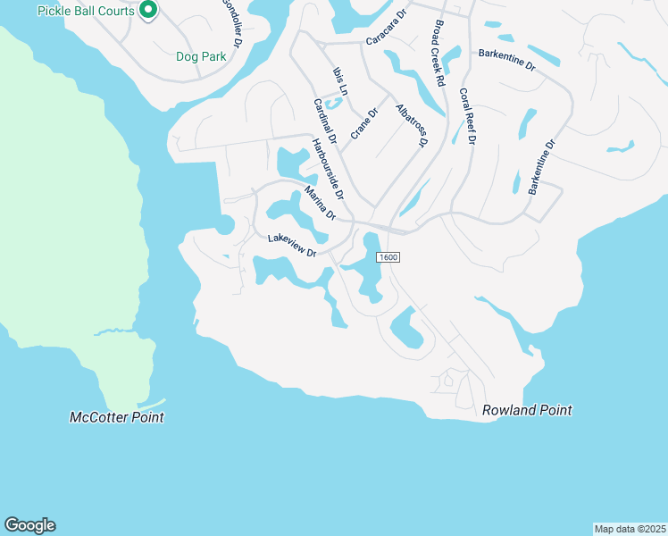 map of restaurants, bars, coffee shops, grocery stores, and more near 7601 Windward Drive in New Bern