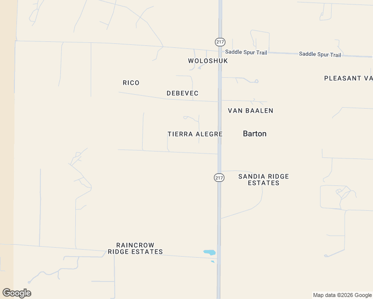 map of restaurants, bars, coffee shops, grocery stores, and more near 711 Tierra Alegre Lane in Tijeras