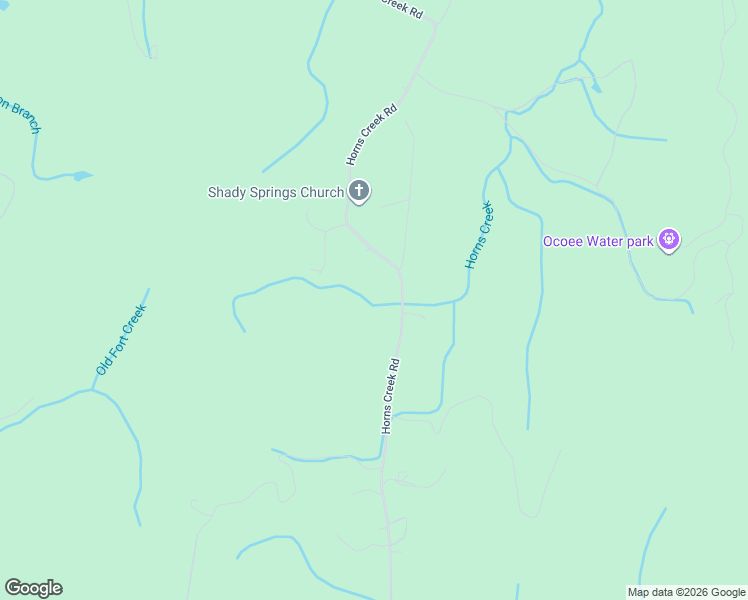 map of restaurants, bars, coffee shops, grocery stores, and more near 1001 Horns Creek Road in Old Fort