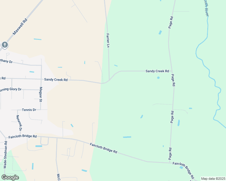 map of restaurants, bars, coffee shops, grocery stores, and more near 6776 Sandy Creek Road in Stedman