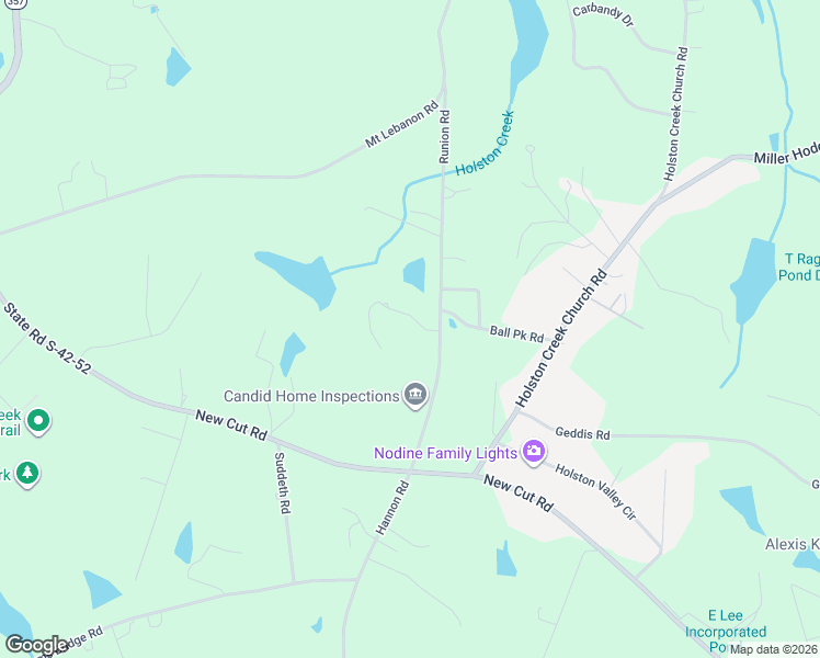 map of restaurants, bars, coffee shops, grocery stores, and more near 2514 Runion Road in Inman