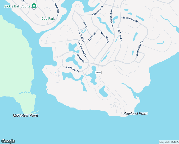 map of restaurants, bars, coffee shops, grocery stores, and more near 7111 Windward Drive in New Bern
