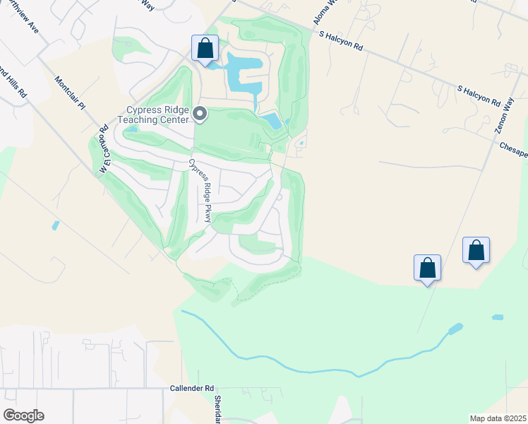 map of restaurants, bars, coffee shops, grocery stores, and more near 848 Cypress Ridge Parkway in Arroyo Grande