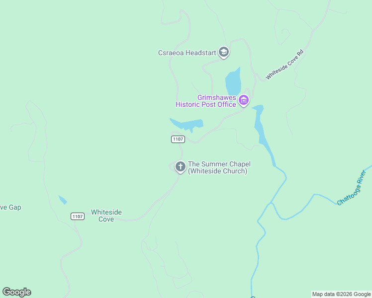 map of restaurants, bars, coffee shops, grocery stores, and more near 4411 Whiteside Cove Road in Highlands