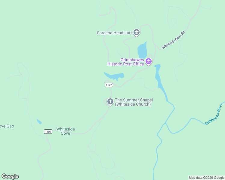 map of restaurants, bars, coffee shops, grocery stores, and more near 4411 Whiteside Cove Road in Highlands