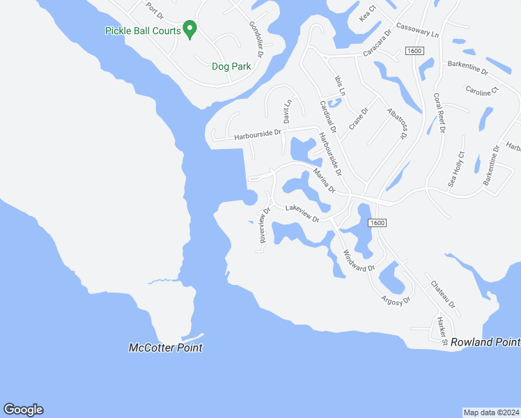 map of restaurants, bars, coffee shops, grocery stores, and more near 4005 Marina Townes Drive in New Bern