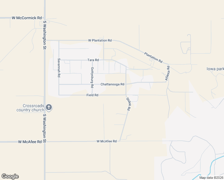 map of restaurants, bars, coffee shops, grocery stores, and more near 401 Chattanooga Road in Amarillo