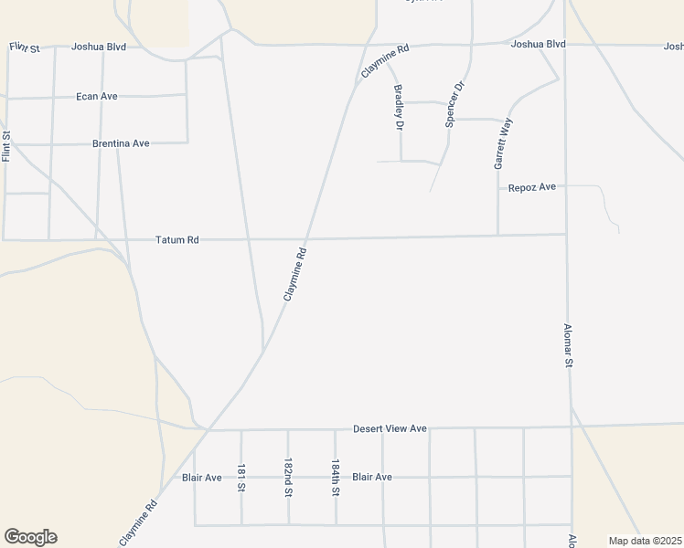 map of restaurants, bars, coffee shops, grocery stores, and more near Claymine Road in North Edwards