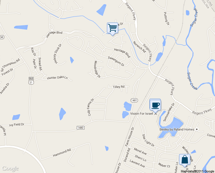 map of restaurants, bars, coffee shops, grocery stores, and more near 209 Ansley Walk Lane in Fort Mill
