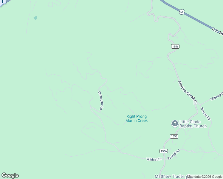 map of restaurants, bars, coffee shops, grocery stores, and more near 34 Red Bud Lane in Murphy