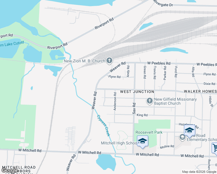 map of restaurants, bars, coffee shops, grocery stores, and more near 774 Nonconnah Road in Memphis