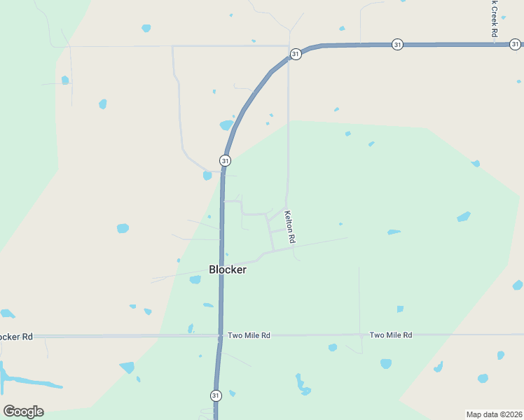 map of restaurants, bars, coffee shops, grocery stores, and more near 170 Caboose Street in McAlester
