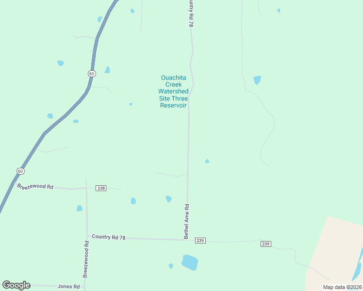 map of restaurants, bars, coffee shops, grocery stores, and more near 169 Bethel Ame Road in Bigelow
