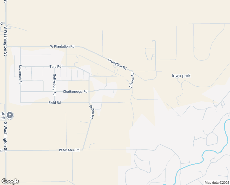 map of restaurants, bars, coffee shops, grocery stores, and more near 91 Chattanooga Road in Amarillo