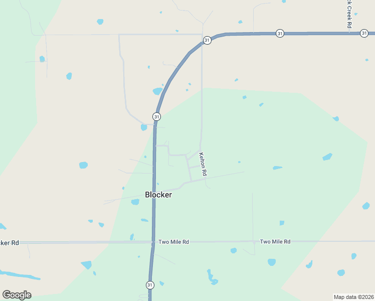 map of restaurants, bars, coffee shops, grocery stores, and more near 170 Caboose Street in McAlester