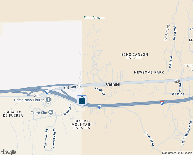 map of restaurants, bars, coffee shops, grocery stores, and more near 10 Paseo Circulo in Albuquerque
