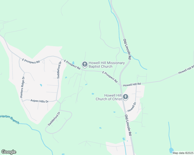 map of restaurants, bars, coffee shops, grocery stores, and more near 327 East Prospect Road in Fayetteville