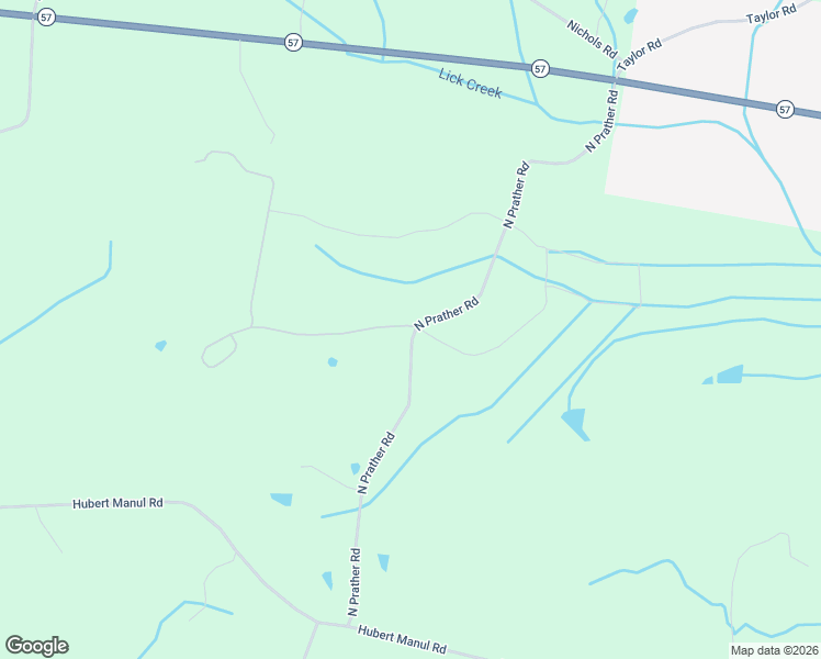 map of restaurants, bars, coffee shops, grocery stores, and more near 833 North Prather Road in Michie
