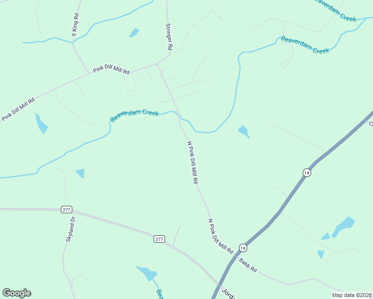 map of restaurants, bars, coffee shops, grocery stores, and more near 157 North Pink Dill Mill Road in Greer